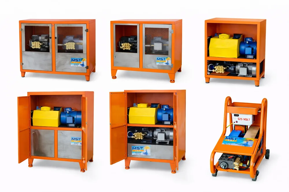 MST pressure washer frame types